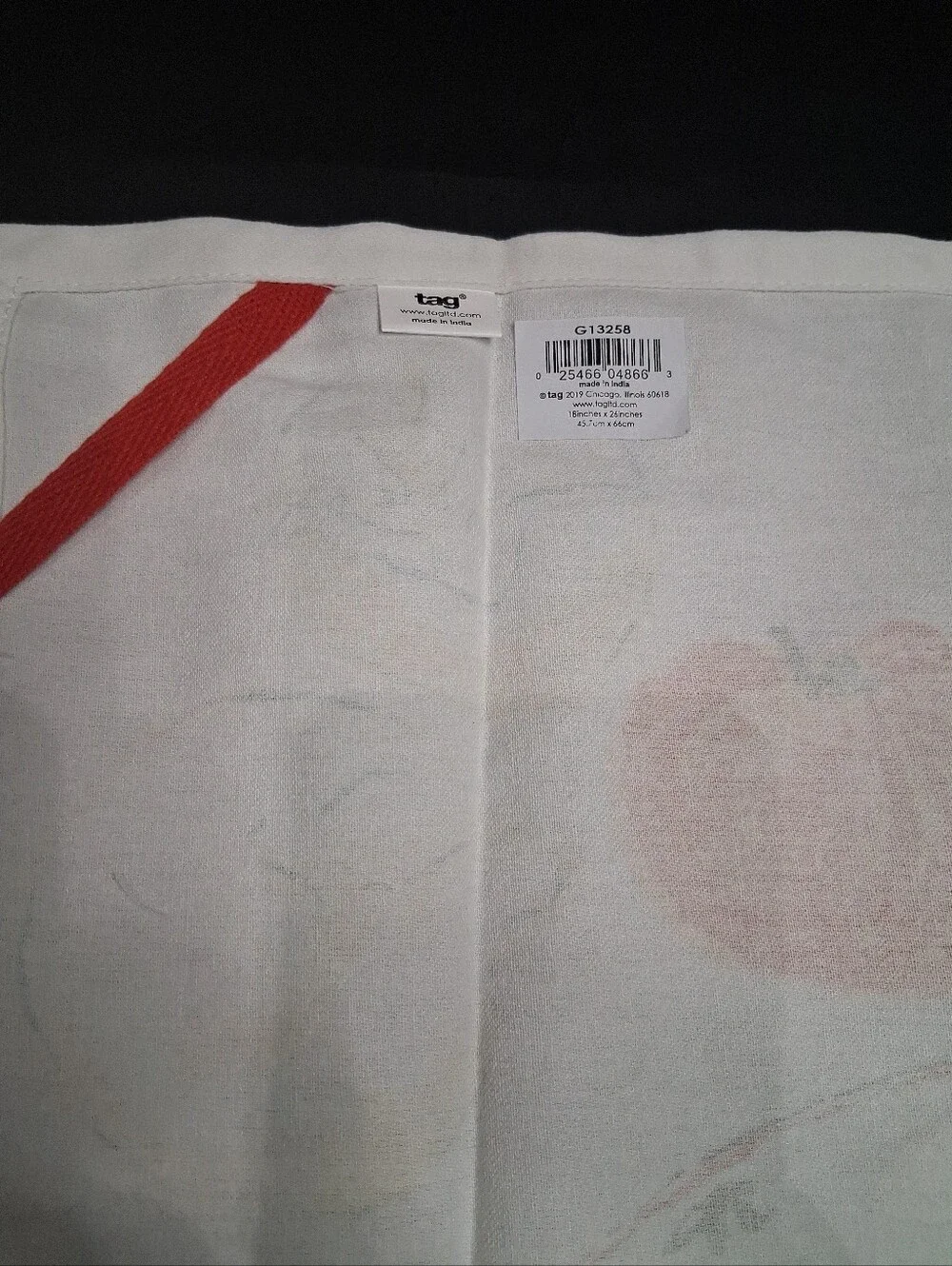 Burrata Salad Design and Recipe Tea / Dish Towel 100% Cotton 27